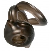 Черное эрекционное кольцо для пениса и мошонки - Orion - в Подольске купить с доставкой