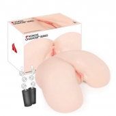 Мастурбатор-полуторс с двойным слоем материала и вибрацией Maria Onahole Real Vagina - KOKOS - в Подольске купить с доставкой