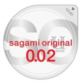 Ультратонкий презерватив Sagami Original - 1 шт. - Sagami - купить с доставкой в Подольске