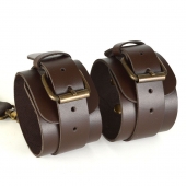 Коричневые наручники IDEAL - Sitabella - купить с доставкой в Подольске