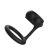 Черная эрекционная насадка на пенис - 6,2 см. - I-MOON - в Подольске купить с доставкой