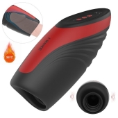 Черно-красный вибромастурбатор King Arthur - S-HANDE - в Подольске купить с доставкой