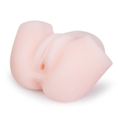 Телесный мастурбатор-вагина с 2 функциональными отверстиями - Tokyo Style - в Подольске купить с доставкой