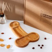 Деревянное блюдо для подачи в форме члена (32,5 х 20 х 1,7 см) - Сима-Ленд - купить с доставкой в Подольске