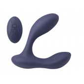 Синий массажер простаты с двумя моторами P-Bliss - Lola Games - в Подольске купить с доставкой