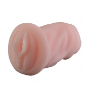 Телесный мастурбатор-вагина с углублениями под пальцы - Sitabella - в Подольске купить с доставкой