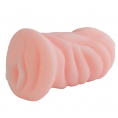 Телесный мастурбатор-вагина с углублениями под пальцы - Sitabella - в Подольске купить с доставкой