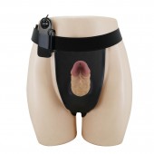 Полый вибрострапон на регулируемых трусиках Draven - 17,5 см. - Baile - купить с доставкой в Подольске