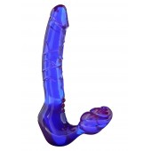 Безремневой вагинальный страпон Bend Over Boyfriend - Toy Joy - купить с доставкой в Подольске