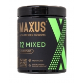 Презервативы MAXUS Mixed - 12 шт. - Maxus - купить с доставкой в Подольске