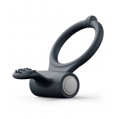 Черное эрекционное кольцо Power Clit - Dorcel - в Подольске купить с доставкой