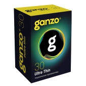 Супертонкие презервативы Ganzo Ultra thin - 30 шт. - Ganzo - купить с доставкой в Подольске