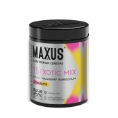 Цветные ароматизированные презервативы MAXUS Exotic Mix - 15 шт. - Maxus - купить с доставкой в Подольске
