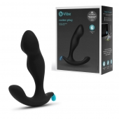 Черный утяжеленный анальный стимулятор Rocker Plug - 12 см. - b-Vibe - в Подольске купить с доставкой