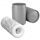 Белый компактный мастурбатор Fine Lady в упаковке-банке - Baile - в Подольске купить с доставкой