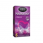 Презервативы с рёбрышками Domino Harmony - 6 шт. - Domino - купить с доставкой в Подольске