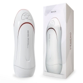 Белый вибромастурбатор со сжатием и голосовым сопровождением - Rends - в Подольске купить с доставкой