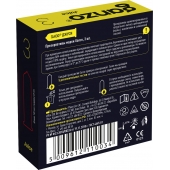 Ароматизированные презервативы Ganzo Juice - 3 шт. - Ganzo - купить с доставкой в Подольске