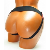 Трусики для маленькой насадки из красной кожи - БДСМ Арсенал - купить с доставкой в Подольске