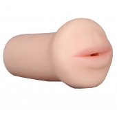 Нежный мастурбатор-ротик REALSTUFF 5INCH MASTURBATOR BJ - Dream Toys - в Подольске купить с доставкой