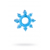 Голубая гелевая насадка-звезда - Toyfa Basic - в Подольске купить с доставкой