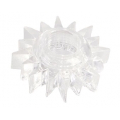 Прозрачное гелевое эрекционное кольцо-солнце - Toyfa Basic - в Подольске купить с доставкой