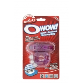 Фиолетовое эрекционное виброкольцо OWOW PURPLE - Screaming O - в Подольске купить с доставкой