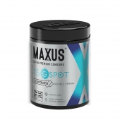 Гладкие презервативы Maxus G spot с двойной спиралью - 15 шт. - Maxus - купить с доставкой в Подольске