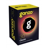 Классические презервативы с обильной смазкой Ganzo Classic - 30 шт. - Ganzo - купить с доставкой в Подольске