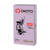 Презервативы OKOTO Mega Mix - 12 шт. - Sitabella - купить с доставкой в Подольске
