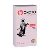 Тонкие презервативы OKOTO Ultra Thin - 12 шт. - Sitabella - купить с доставкой в Подольске