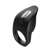 Черное эрекционное виброкольцо Vibro Lust Ring - MALESATION - в Подольске купить с доставкой