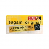 Презервативы увеличенного размера Sagami Original 0.02 XL-size - 12 шт. - Sagami - купить с доставкой в Подольске