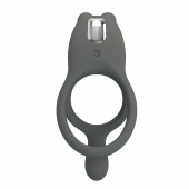 Серое эрекционное виброкольцо Dwayne - Baile - в Подольске купить с доставкой