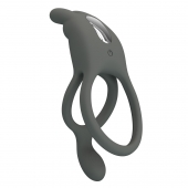 Серое эрекционное виброкольцо Dwayne - Baile - в Подольске купить с доставкой