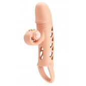 Телесная вибронасадка на пенис Mind-blowing Miracles - Baile - в Подольске купить с доставкой