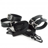 Черный комплект для растяжки на кровати «Новичок» - Sitabella - купить с доставкой в Подольске