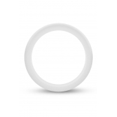 Белое люминесцентное эрекционное кольцо Silicone Glo Cock Ring - Blush Novelties - в Подольске купить с доставкой