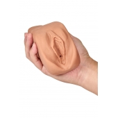 Маструбатор-вагина с вибрацией Soft   Wet Renata Realistic Tan Masturbator - Blush Novelties - в Подольске купить с доставкой