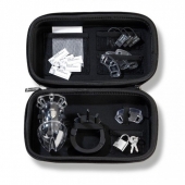 Мужской пояс верности Pubic Enemy No1 Silver Edition - MyStim - купить с доставкой в Подольске