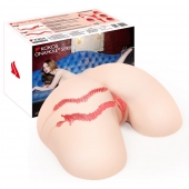 Мастурбатор-полуторс с двойным слоем материала Vanilla Onahole - KOKOS - в Подольске купить с доставкой