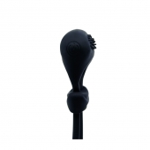 Чёрное лассо на пенис с вибрацией - Baile - в Подольске купить с доставкой