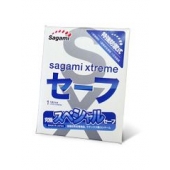 Презерватив Sagami Xtreme Ultrasafe с двойным количеством смазки - 1 шт. - Sagami - купить с доставкой в Подольске