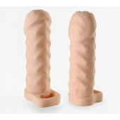 Телесная насадка-удлинитель Kleon - 15 см. - Sitabella - в Подольске купить с доставкой
