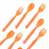 Набор пластиковых столовых приборов «Всё в твоих руках» - Сима-Ленд - купить с доставкой в Подольске