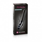 Черный вибратор с миостимуляцией Mystim Electric Eric Black Edition - 27 см. - MyStim - купить с доставкой в Подольске