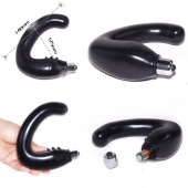 Чёрный вибростимулятор простаты - Baile - в Подольске купить с доставкой