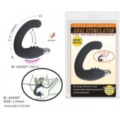 Чёрный вибростимулятор простаты - Baile - в Подольске купить с доставкой