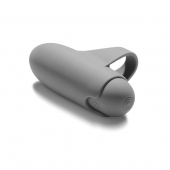 Серая вибронасадка на палец Better Than Your Ex - Bijoux Indiscrets