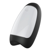 Черно-белый сквозной вибромастурбатор Hercules - Rends - в Подольске купить с доставкой